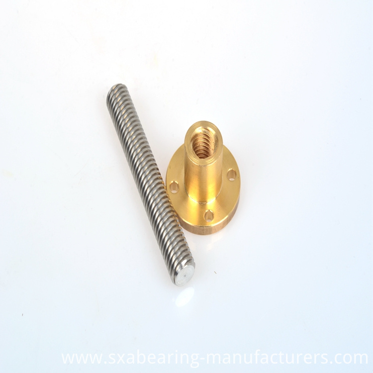 12mm Screw with Brass Nut Tr12